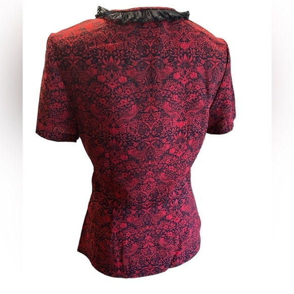 MARC BY MARC JACOBS Strawberry Thief Peplum Top - Picture 7 of 14